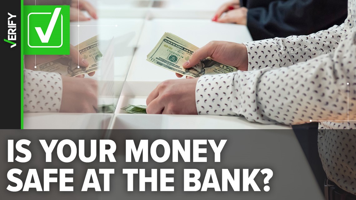 If you have less than $250K in your bank account, your money is protected