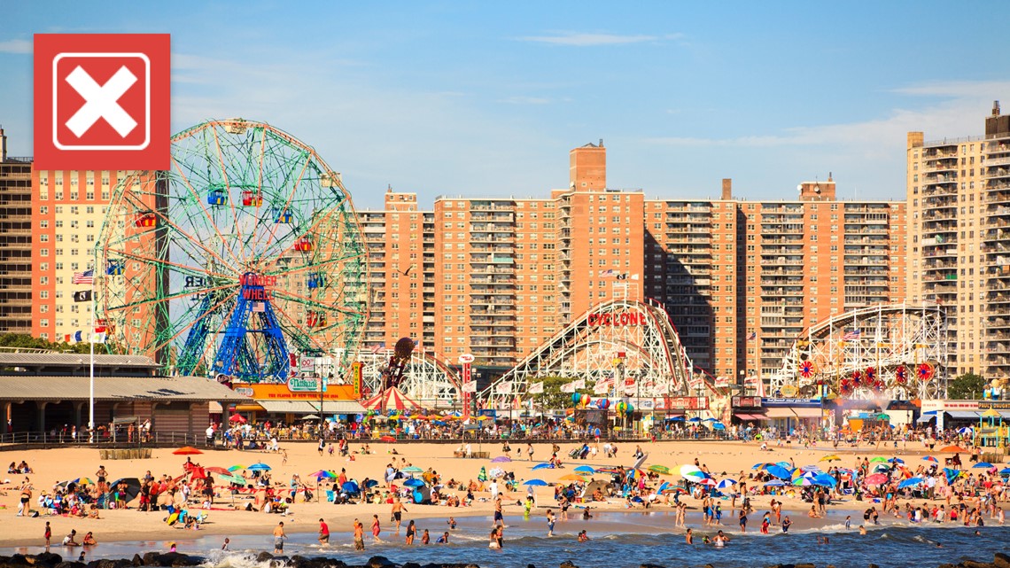 Coney Island in Cincinnati Ohio is permanently closing not NYC