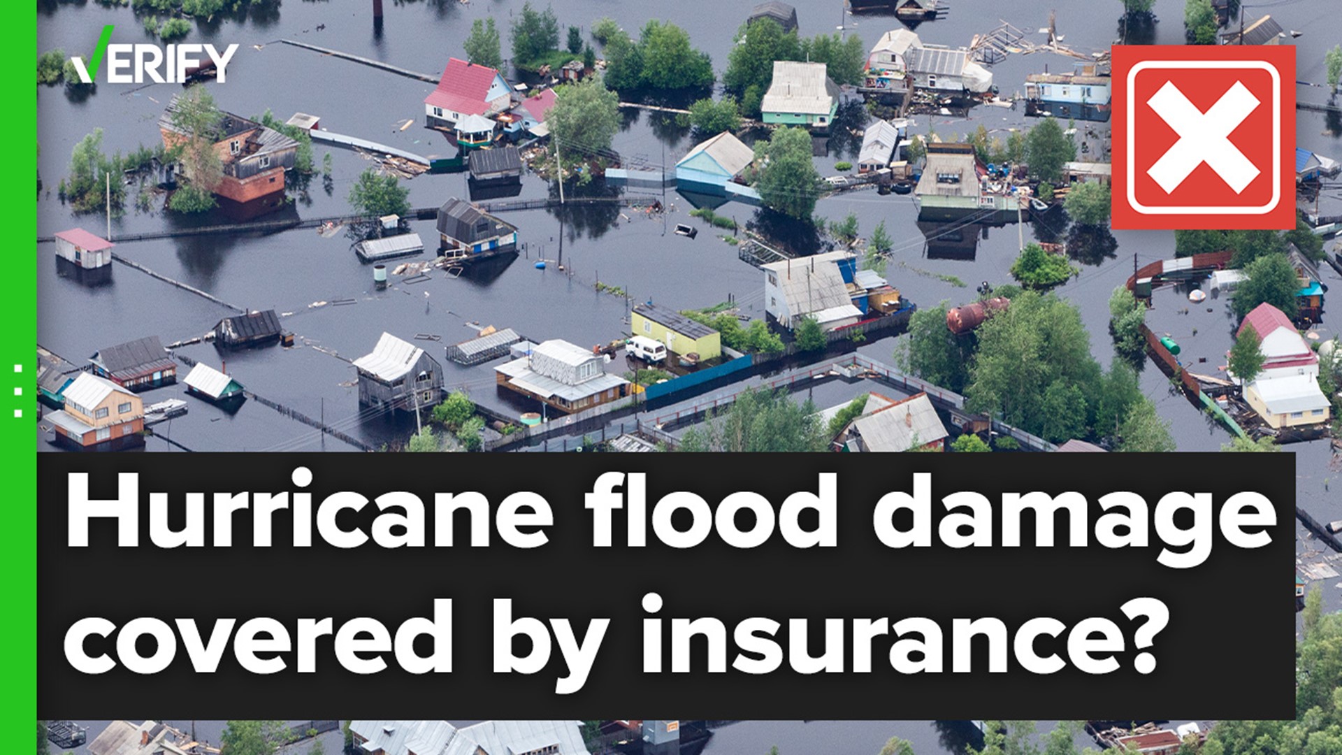 Separate flood insurance policies are available through private companies or a national program managed by FEMA.