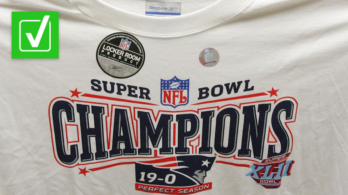 NFL donates losing Super Bowl team's merch