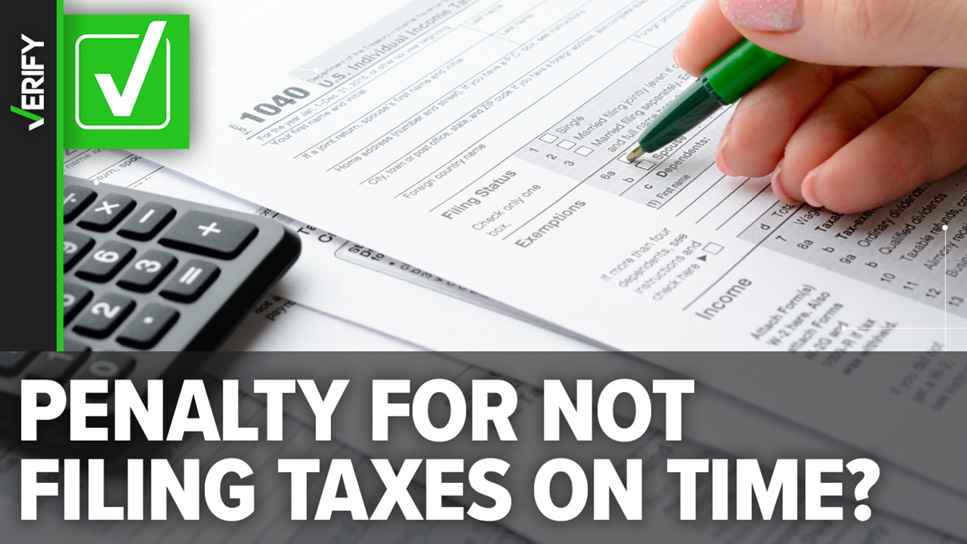 The IRS penalizes taxpayers for both filing late and paying late. We VERIFY how you can avoid or reduce late penalties and interest.