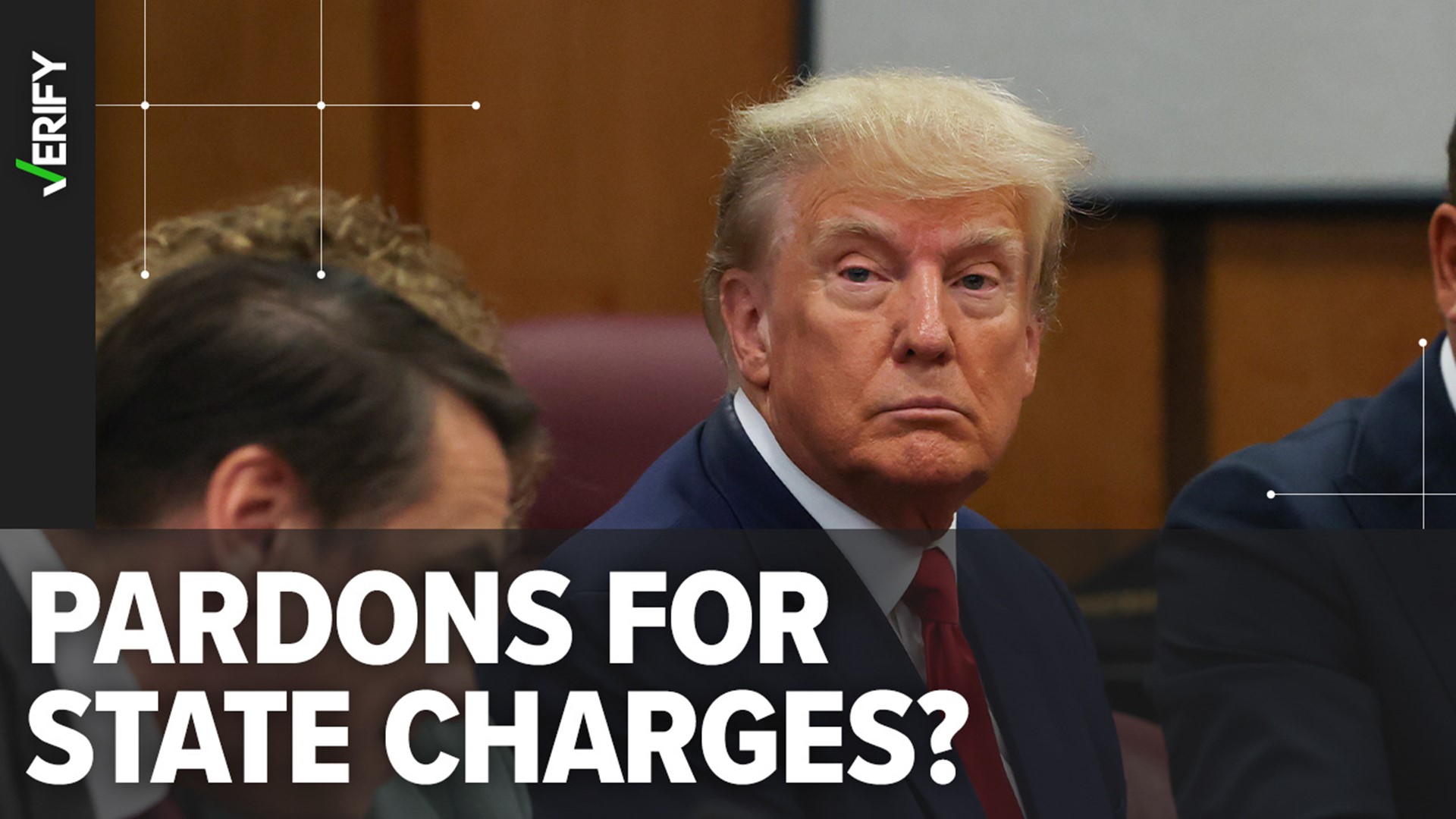 One of the top questions we’ve received from our readers is whether former President Trump could be pardoned if he is convicted. Here’s what we can VERIFY.