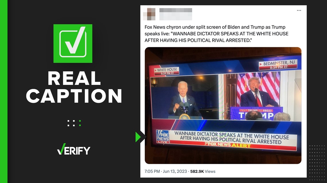 Fox News caption did call Biden a 'wannabe dictator' | verifythis.com