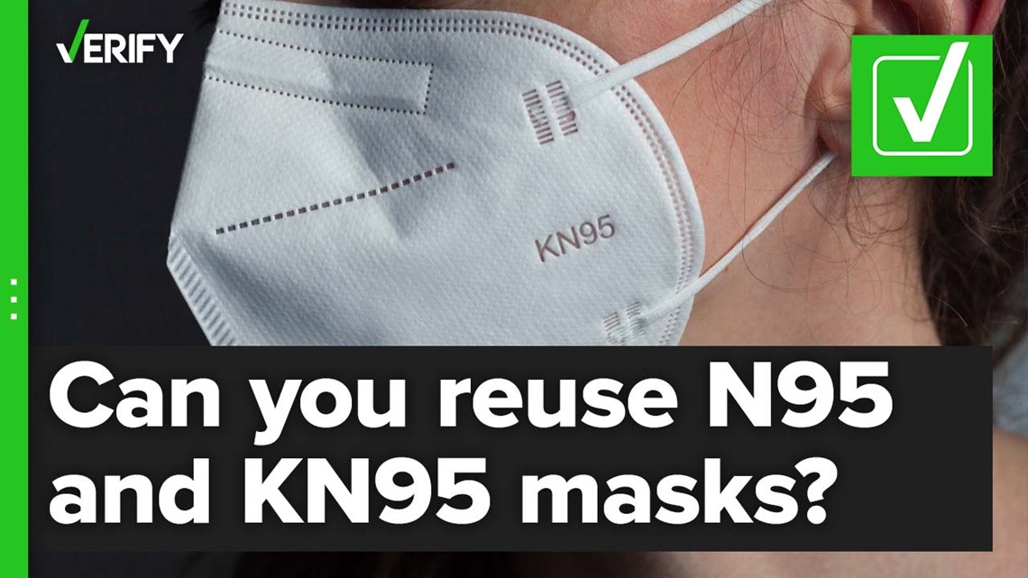 Yes, you can reuse your KN95 and N95 masks several times