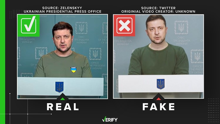 No, the video of Ukrainian President Zelenskyy urging surrender isn&rsquo;t real. It&rsquo;s a deepfake