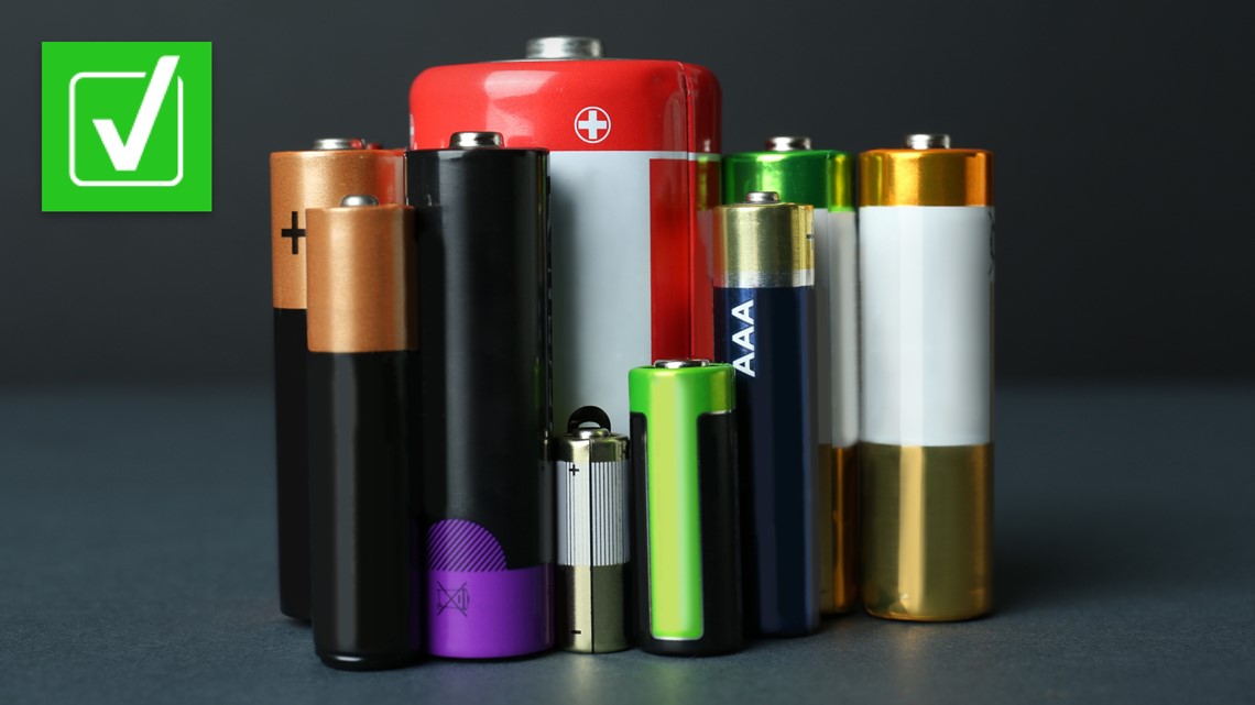 Most AA and AAA batteries can be thrown out in trash