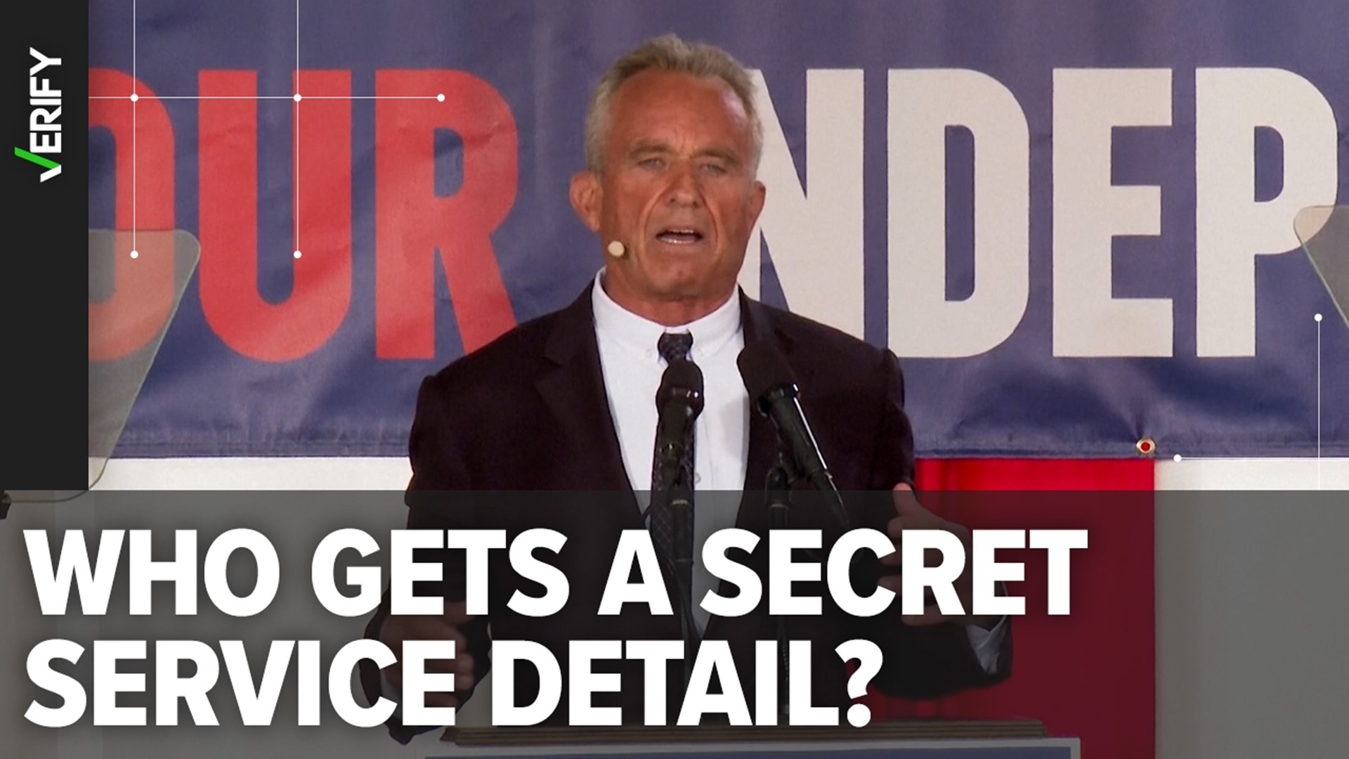 The Secretary of Homeland Security grants Secret Service protection to “major candidates” – why Robert F. Kennedy Jr. doesn’t currently meet historical standards.