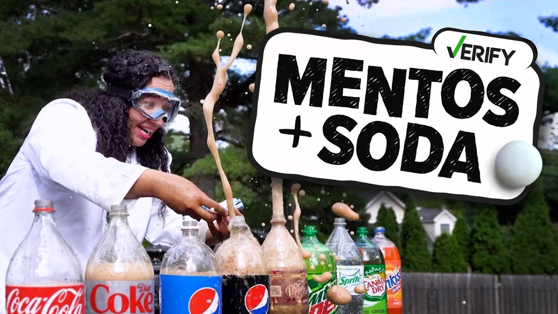 Yes, putting Mentos into any soda can make it explode