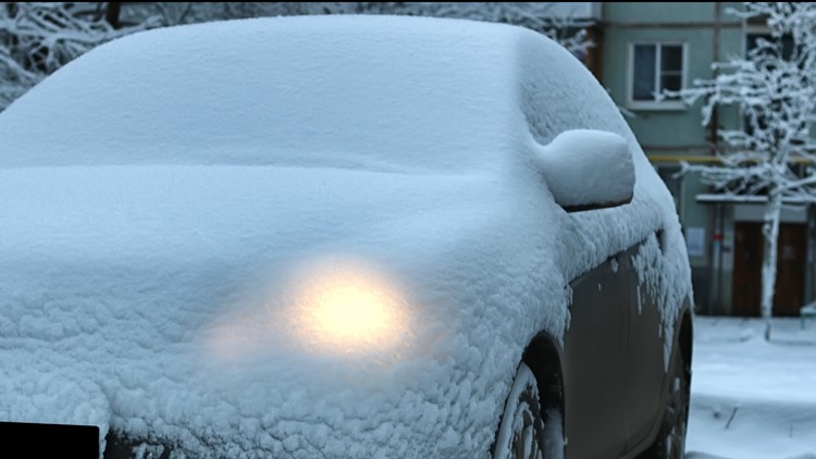 Verifying what you shouldn't do when removing snow from your car