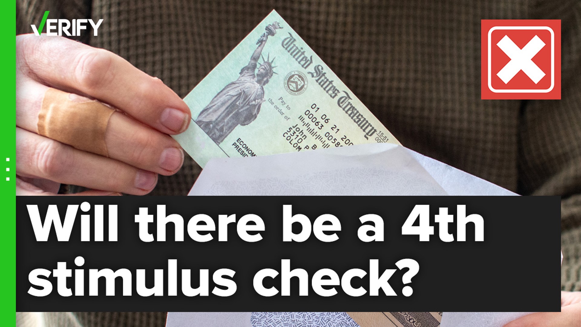 Another stimulus check isn’t on the way in 2023