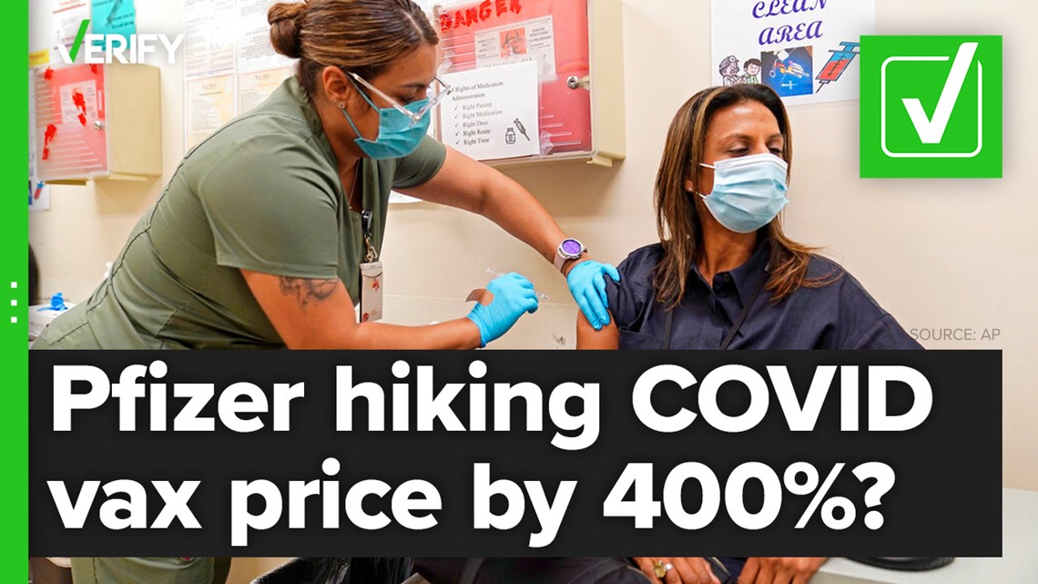 Pfizer plans to raise price of COVID vaccine