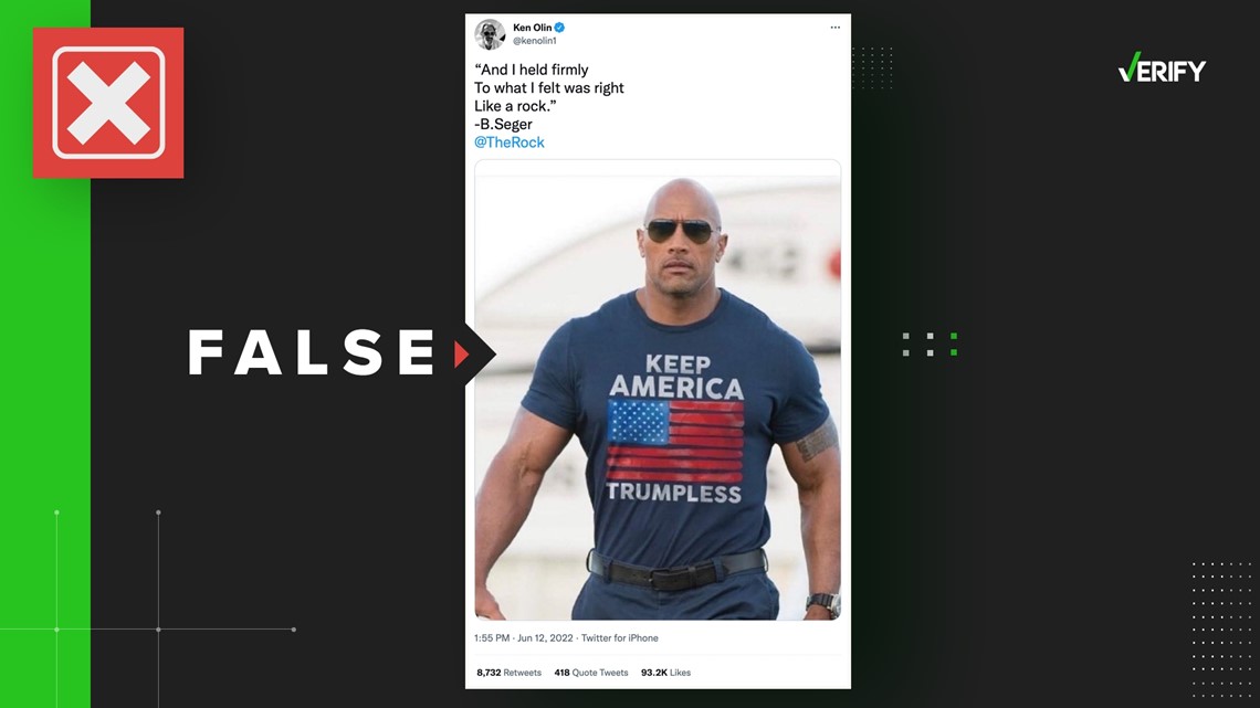 Dwayne 'The Rock' Johnson shares message of support for viral