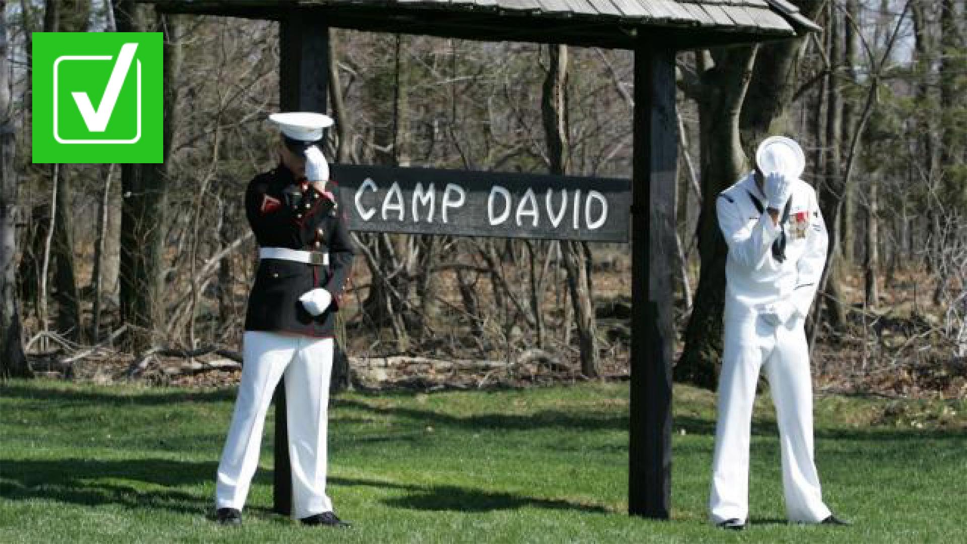 2024 debate fact check Trump did invite Taliban to Camp David