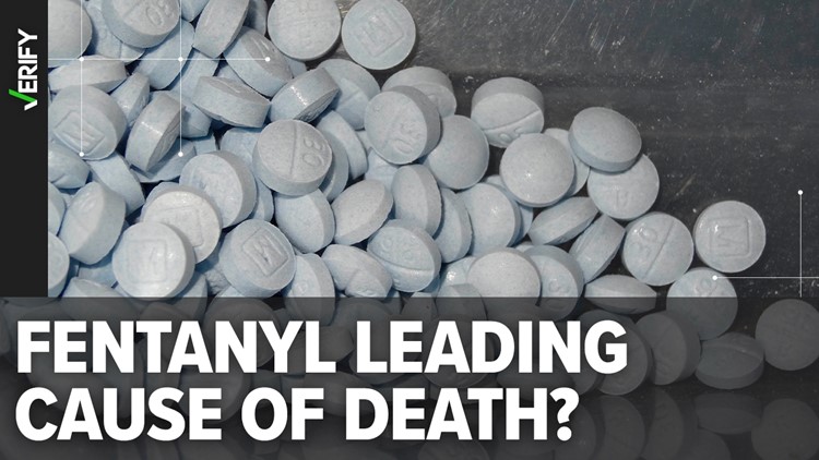 The claim that fentanyl is the leading cause of death for U.S. adults ages 18 to 45 needs context