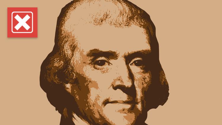 No, Thomas Jefferson did not write the prayer Speaker Mike Johnson recited in the House