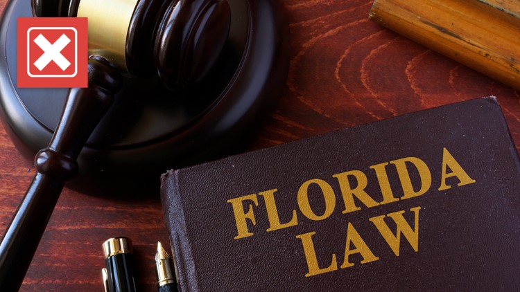 No, a Florida law doesn’t require students, professors to register political views with the state