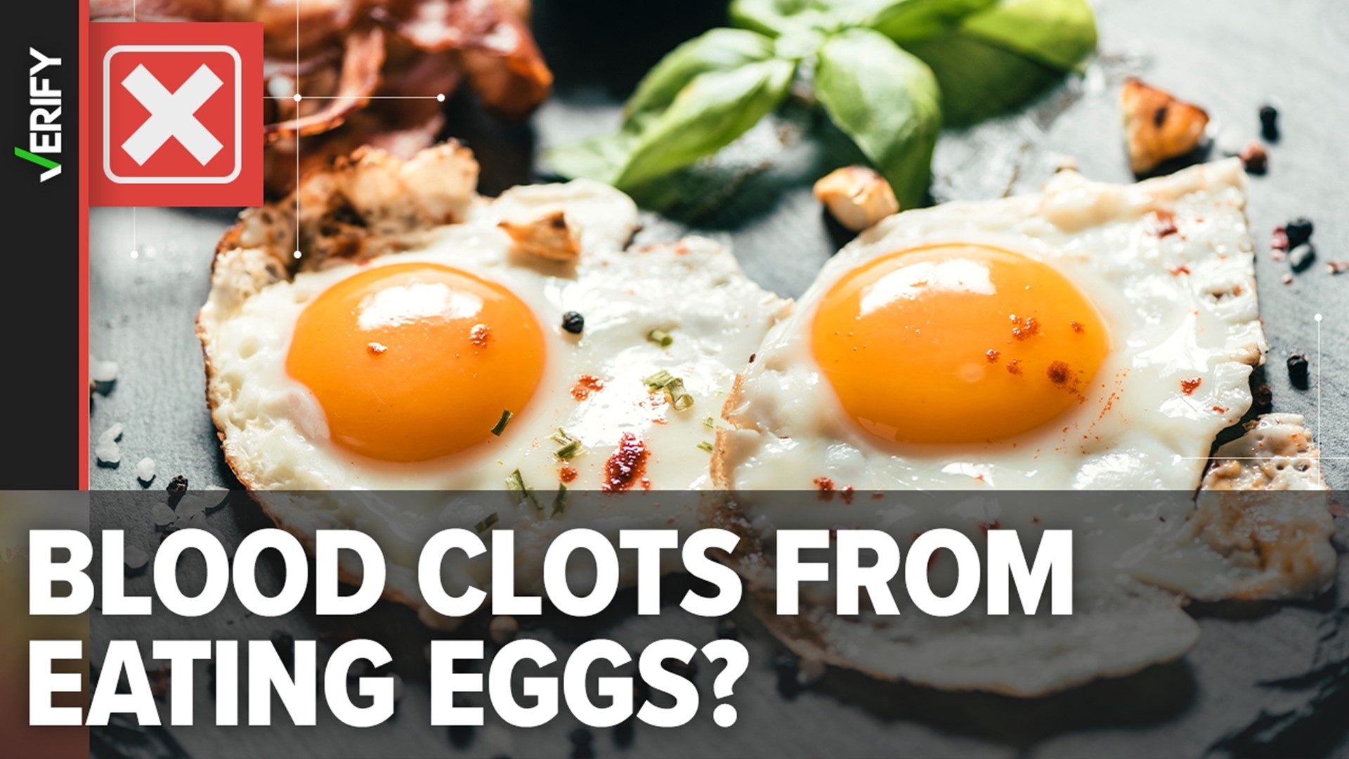 Scientists didn't warn that eating eggs causes blood clots