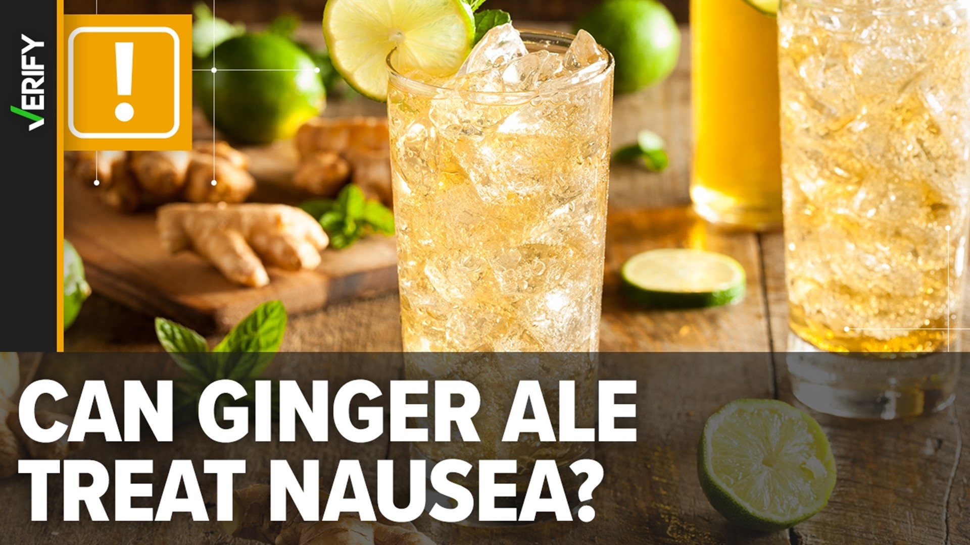 Ginger Ale Unlikely To Have Enough Ginger To Help Stomachache