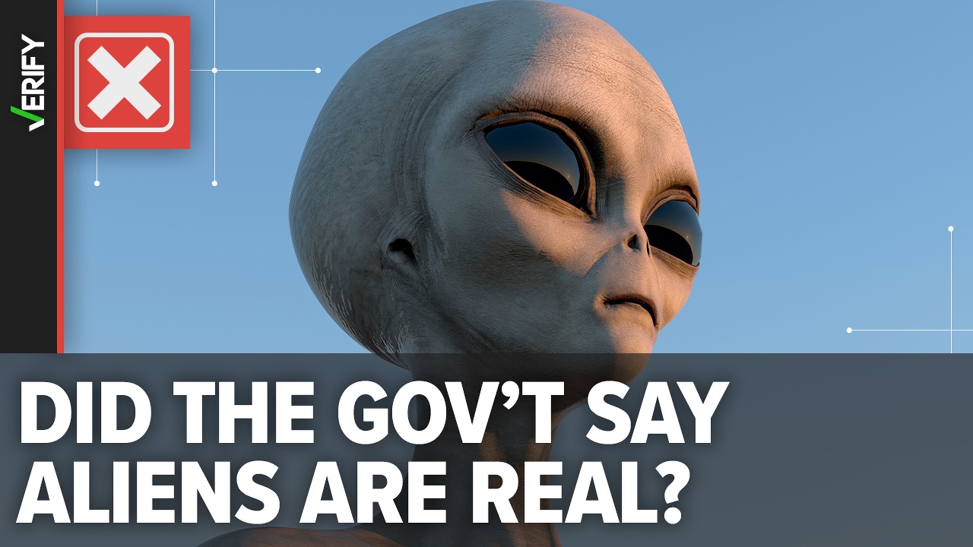 The U.S. government didn’t say that aliens are real.