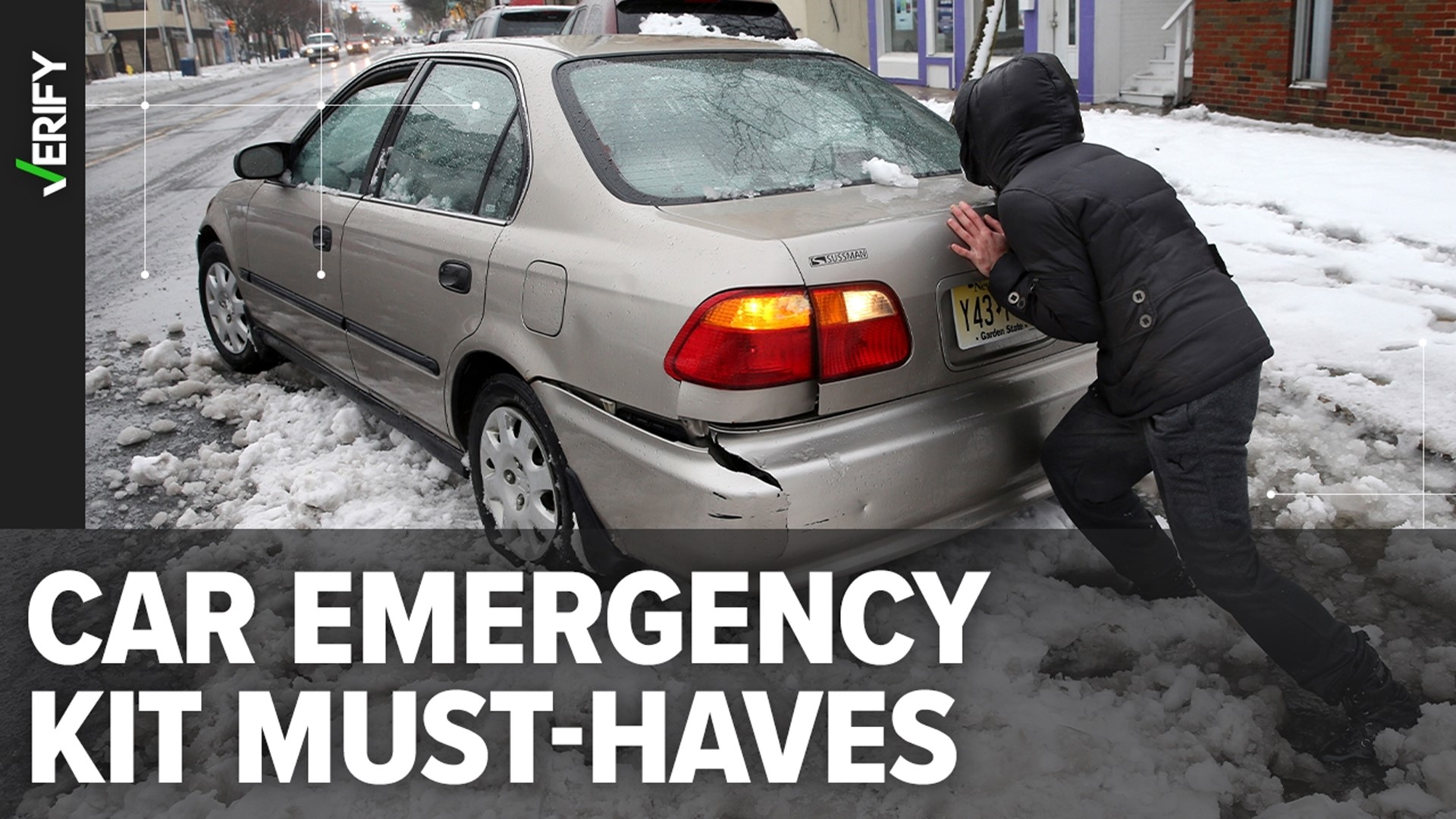 Here’s a VERIFIED list of items you need to create an emergency winter supply kit for your car.