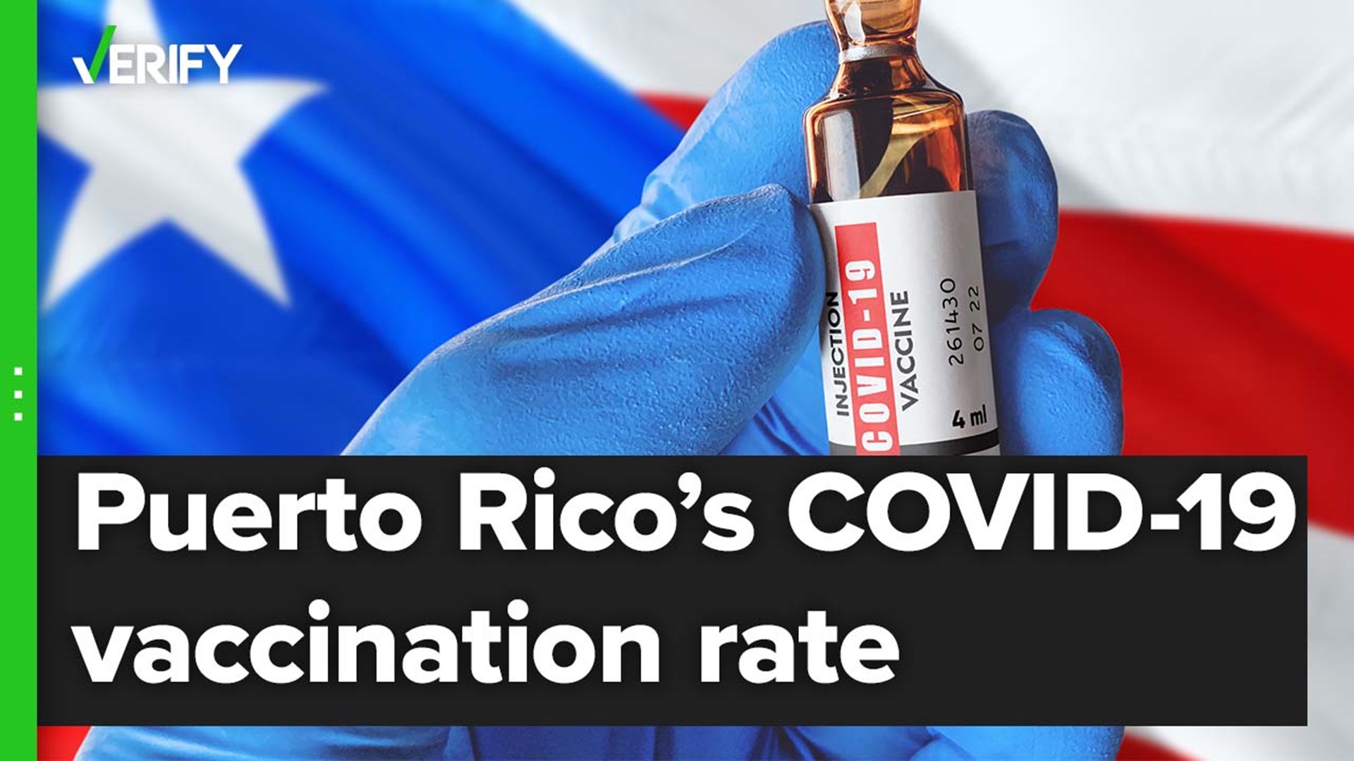 Four in five people eligible to receive the vaccine in Puerto Rico are fully vaccinated, which is a higher rate than any other U.S. state or territory.