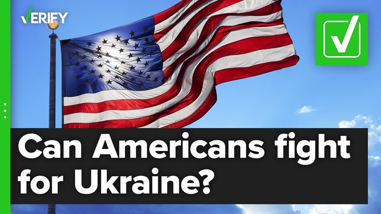 Fact-checking if Americans can legally join Ukraine’s international legion of territorial defense