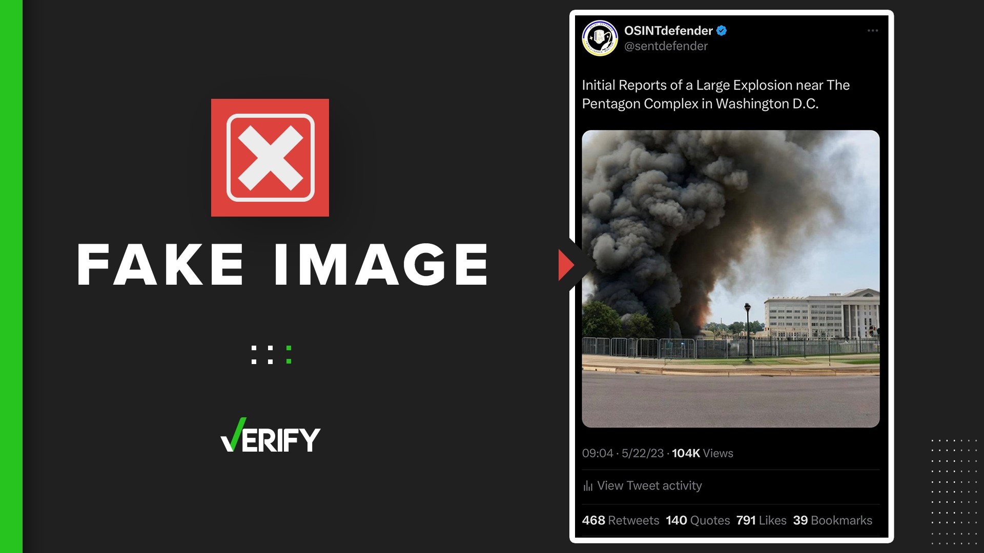 Fake Pentagon explosion photo may have been created with AI ...