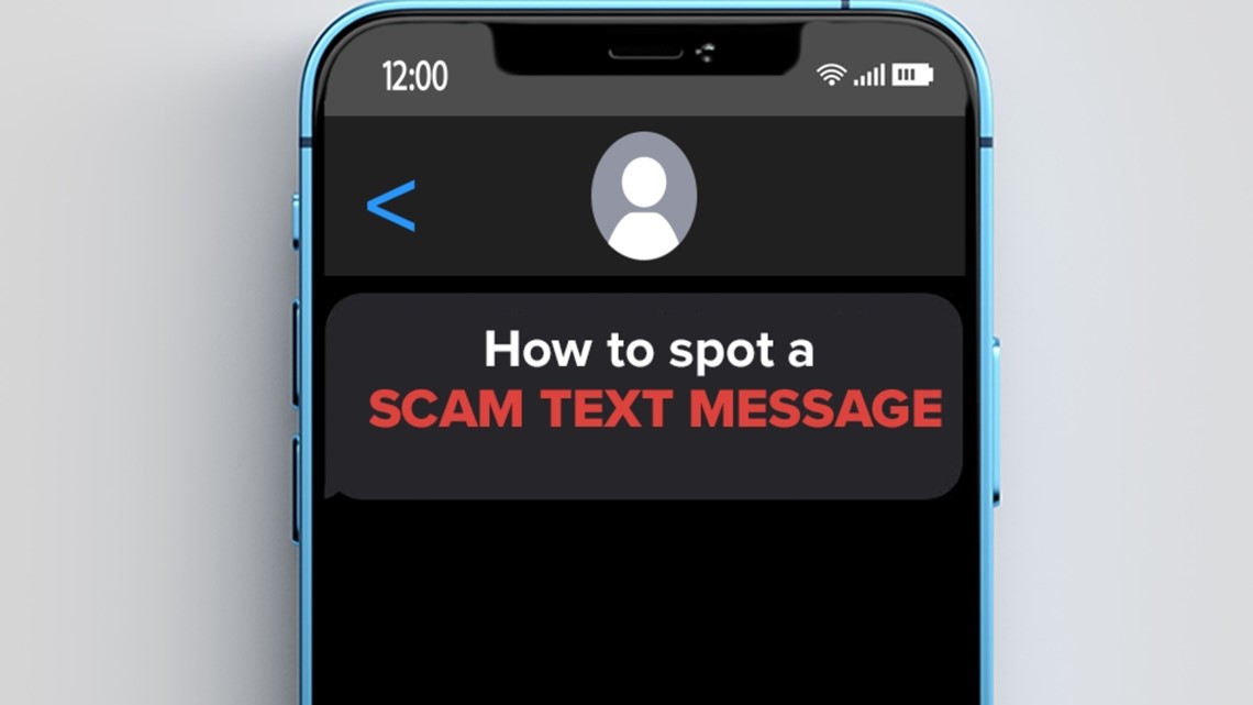 Don't click on that random text. It's a scam