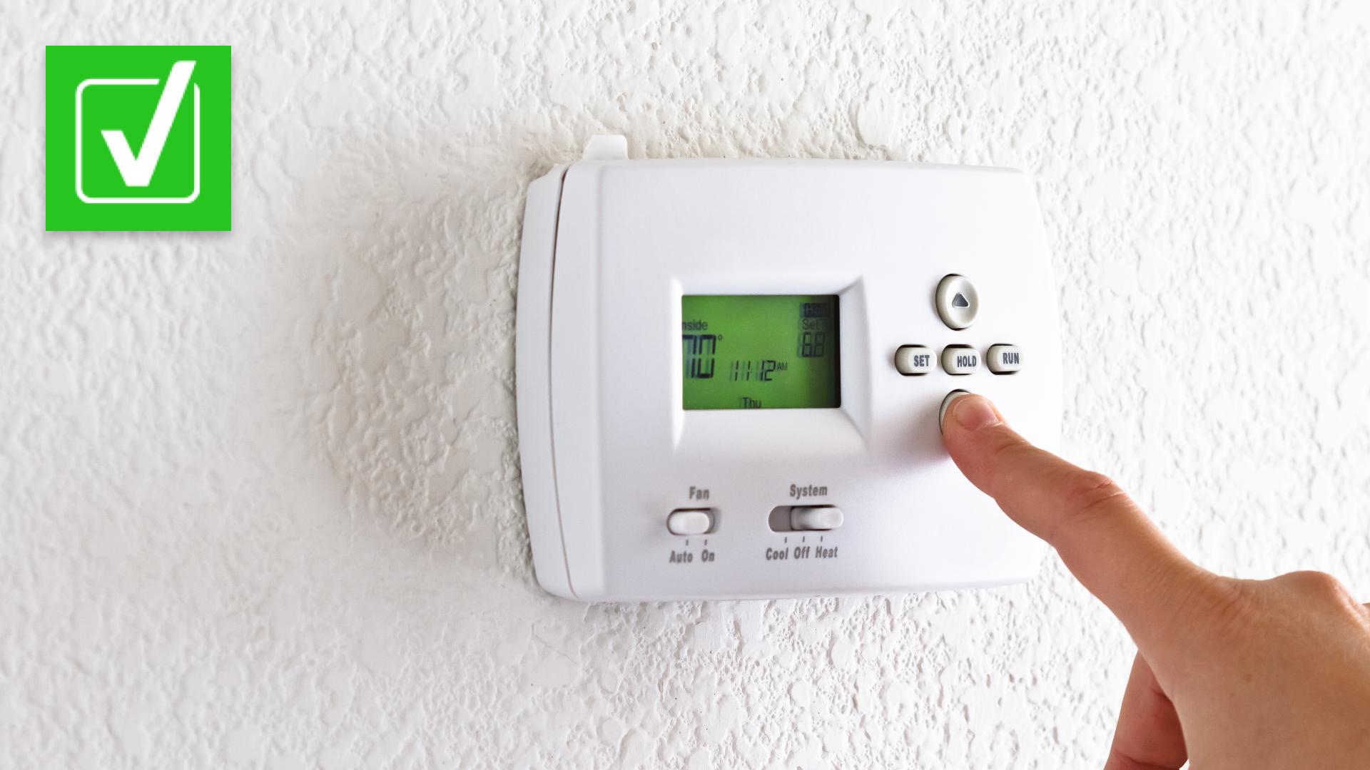 Turning down the AC temperature before a hurricane is beneficial