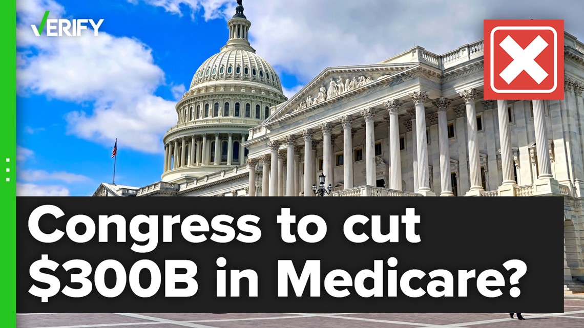No, Congress is not considering $300 billion in Medicare cuts