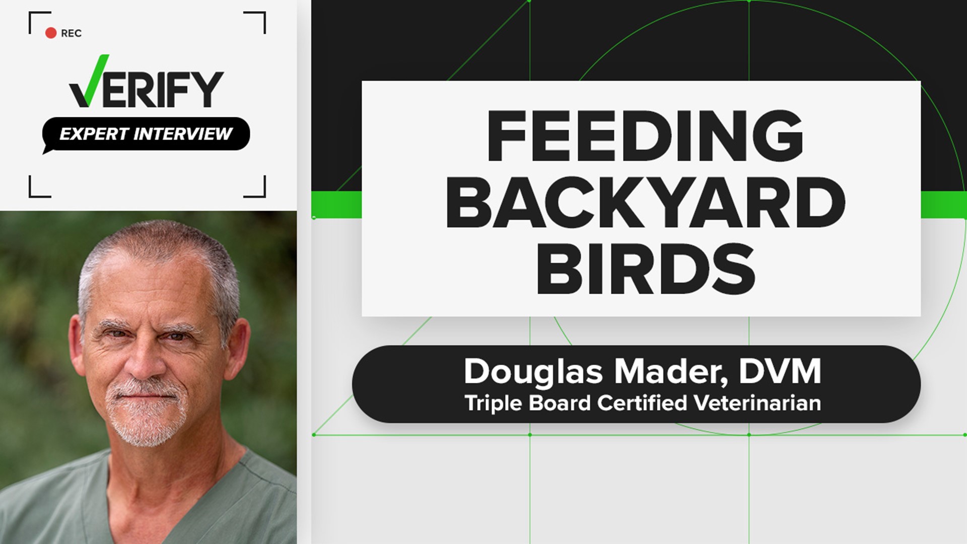 Dr. Douglas Mader talks about how too much cooking fat and human food can be bad, not only on backyard birds but other pets as well.