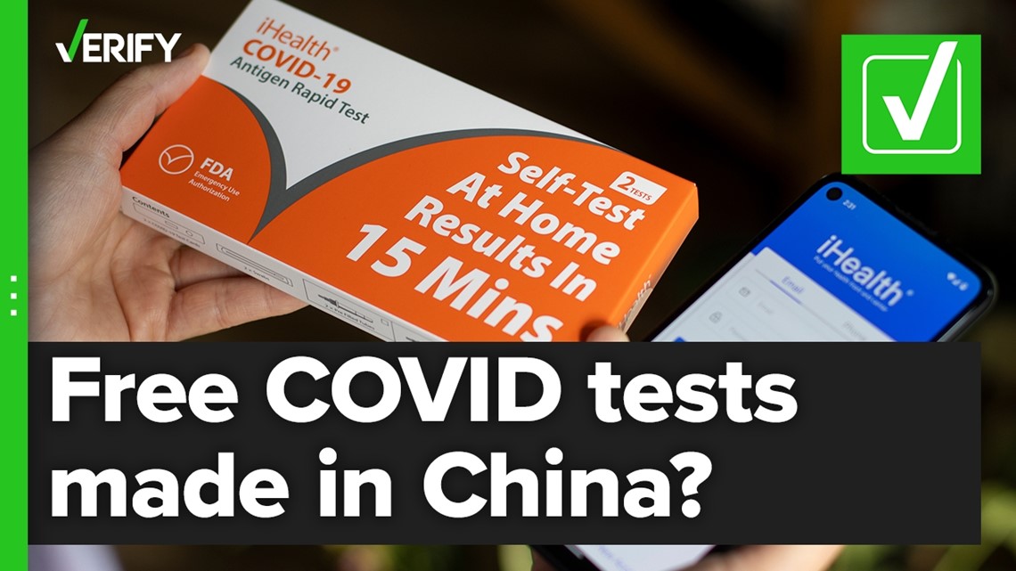 Yes, the US government bought COVID tests made in China