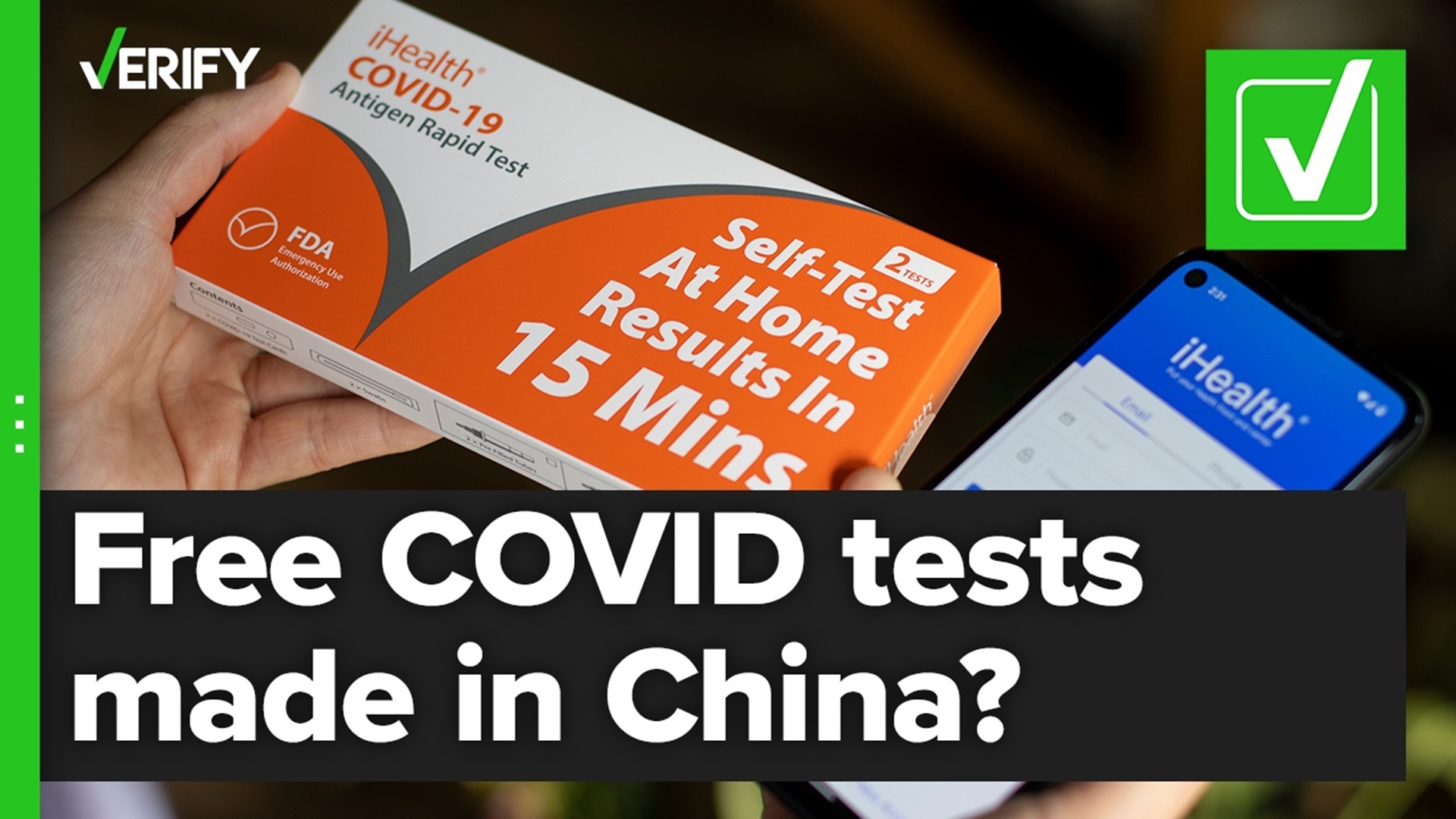 Some Free Government Covid Tests Made In China Verifythis Com
