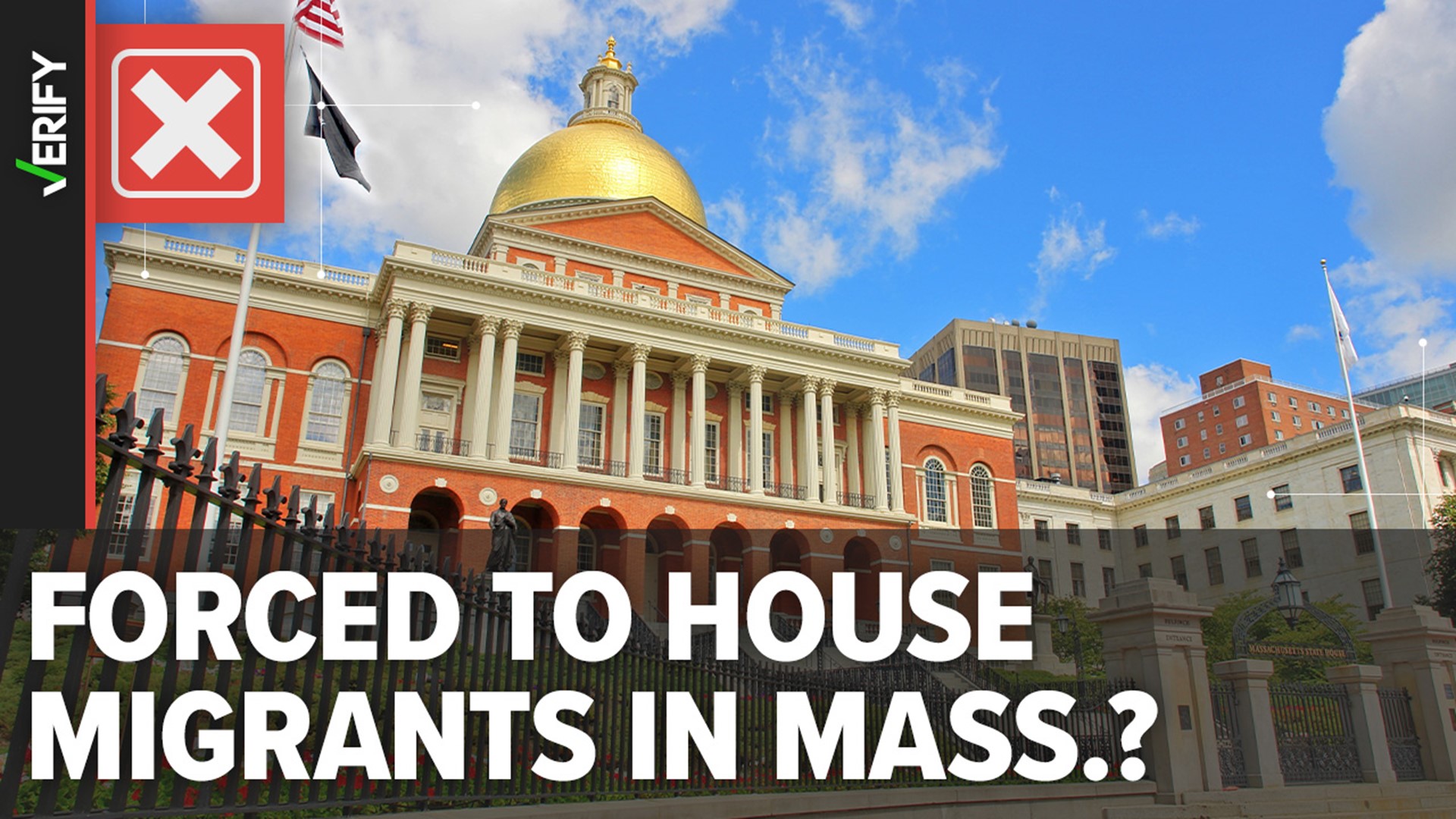 A viral post implies that people in Massachusetts will soon be forced to house migrants. That's false.