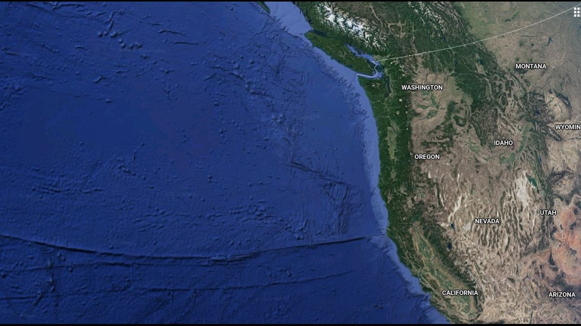 north pacific garbage patch aerial view
