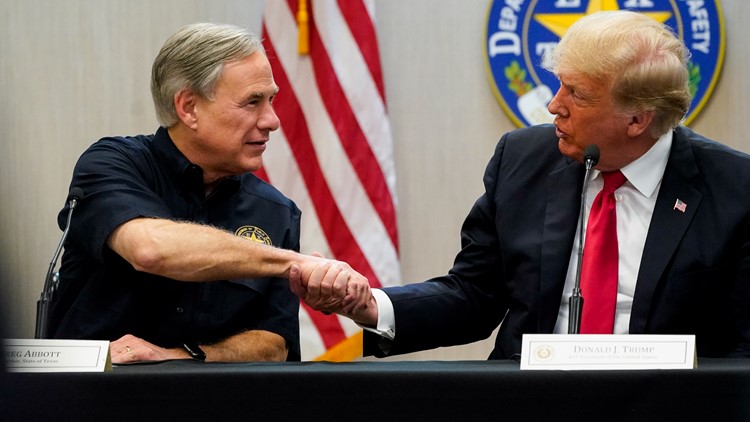 Fact-checking former President Trump’s and Texas Gov. Abbott’s visit to the border