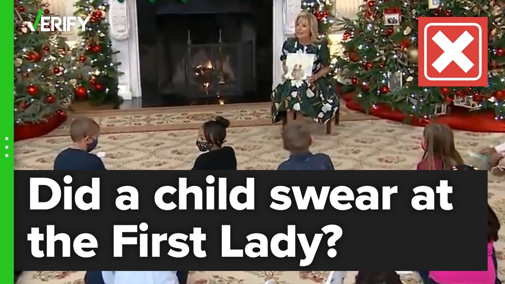 Did a child swear at the First Lady?? The VERIFY team confirms this is false.