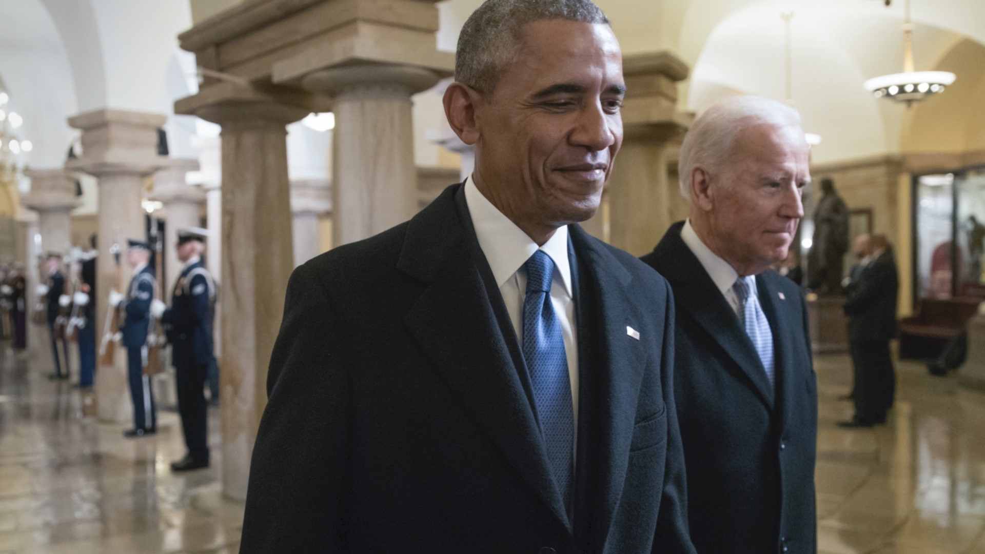Former President Obama and Vice President Biden are back together again for a social distant sit down conversation. Veuer's Nick Cardona has that story.