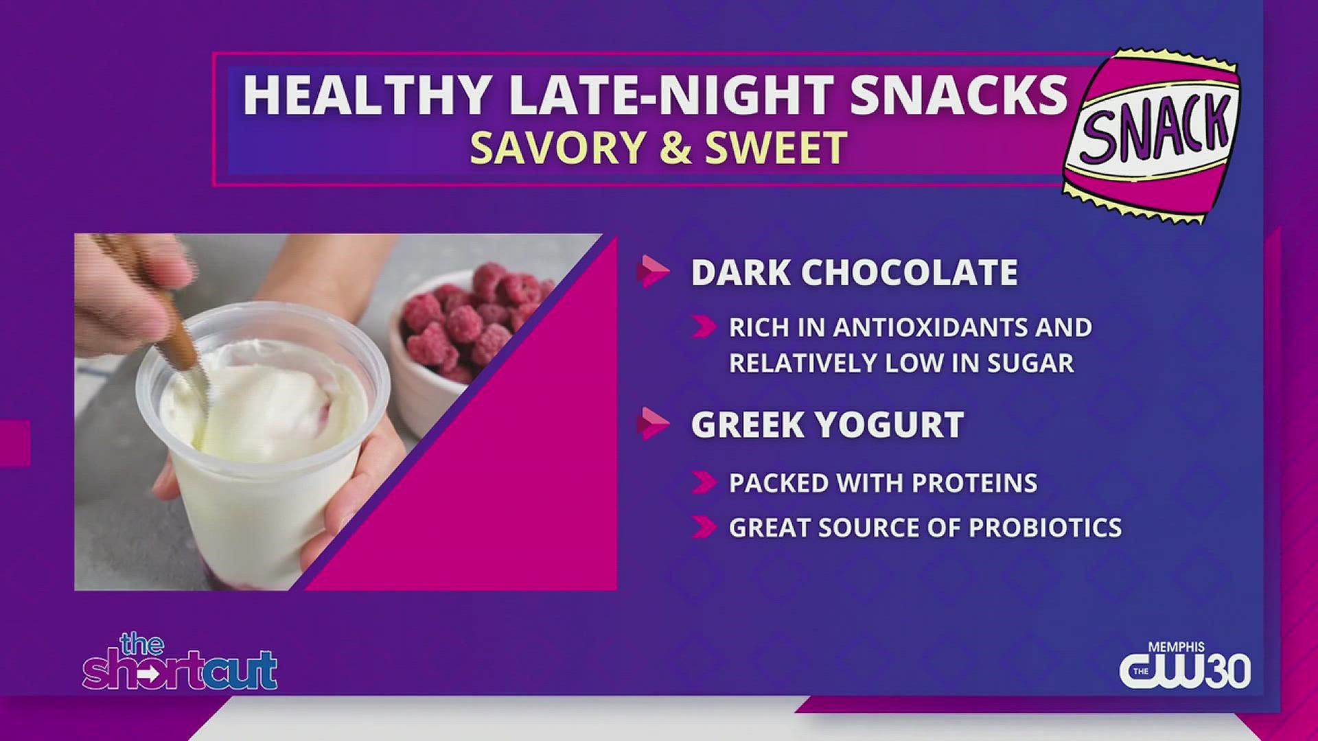 Did you know that Greek yogurt is linked to insomniac relief? Find out more and other healthy snack and sleeping tips for parents right here on "The Shortcut!"