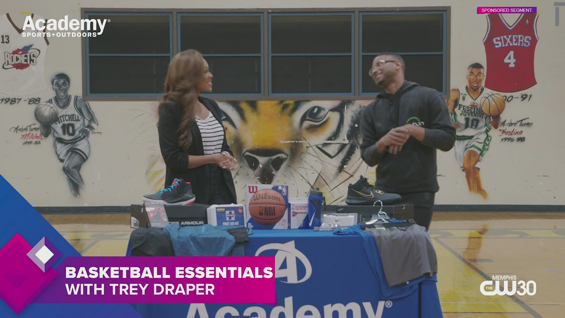With basketball season already in full-swing, gear up with these Memphis basketball must-haves! Featuring former U of M's men's basketball player Trey Draper!