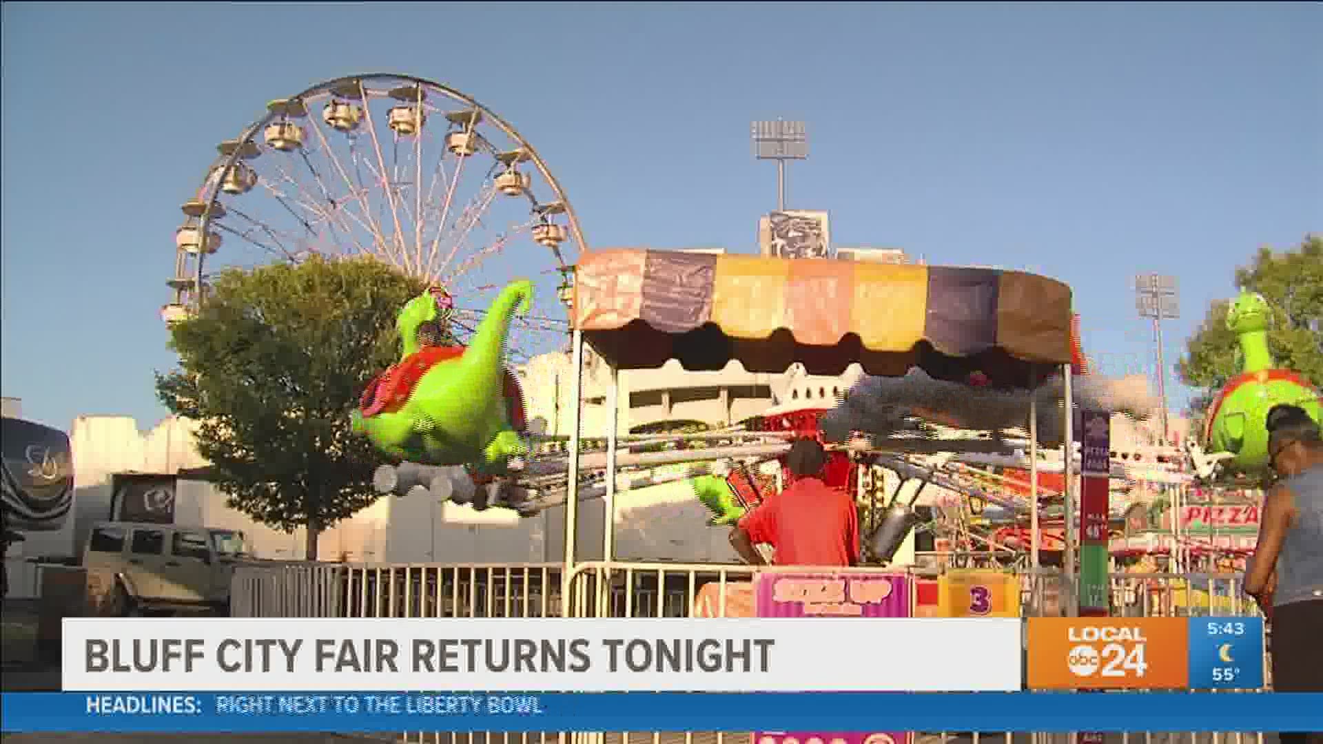 The first fair opens in Tennessee since the start of the pandemic