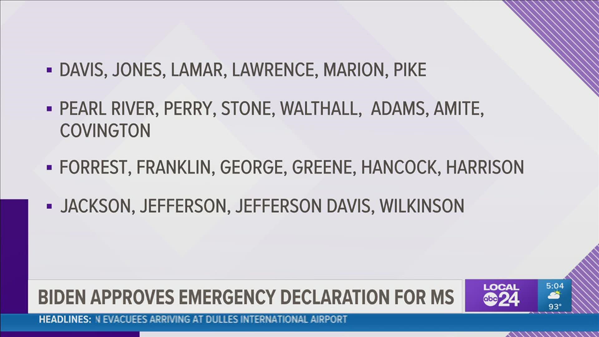 The state of emergency allows for the use of state resources for response and recovery, and allows officials to deploy personnel as needed to relief efforts.