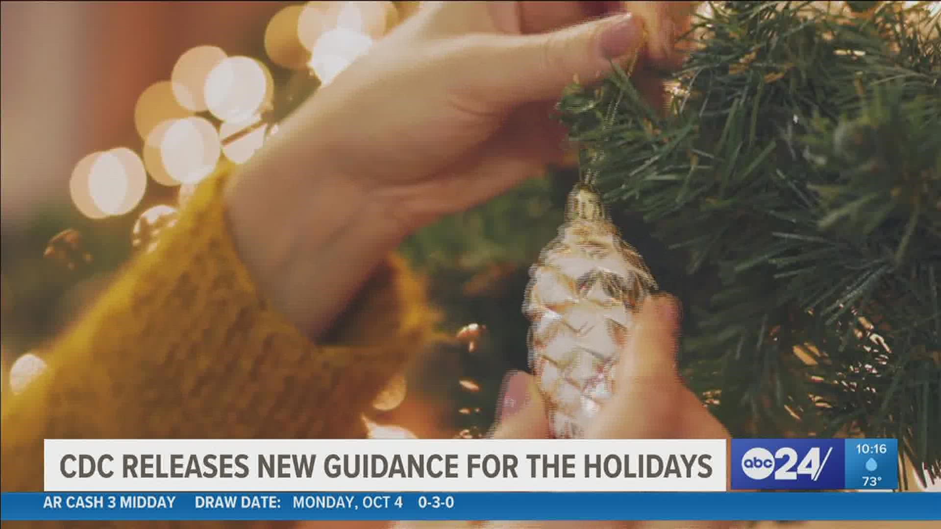 The CDC is recommending spending the holidays virtually or outdoors