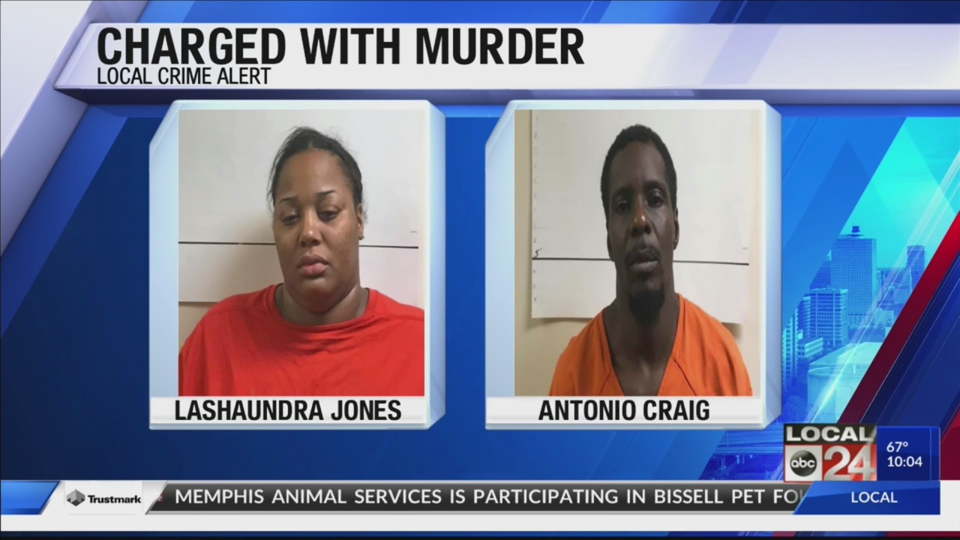 Man and woman charged in stabbing death of her husband in Holly Springs