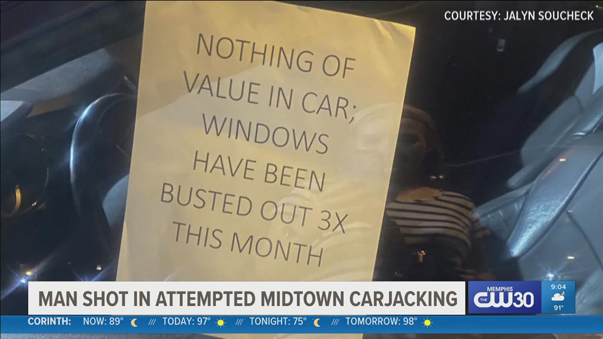 The problem has gotten so bad, some car owners are leaving signs in their windows pleading with bad guys not to break-in.
