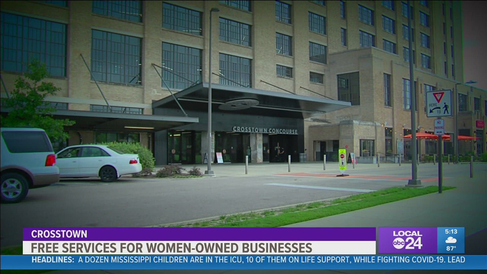 The Women's Business Center South opened in Crosstown Concourse on Wednesday.