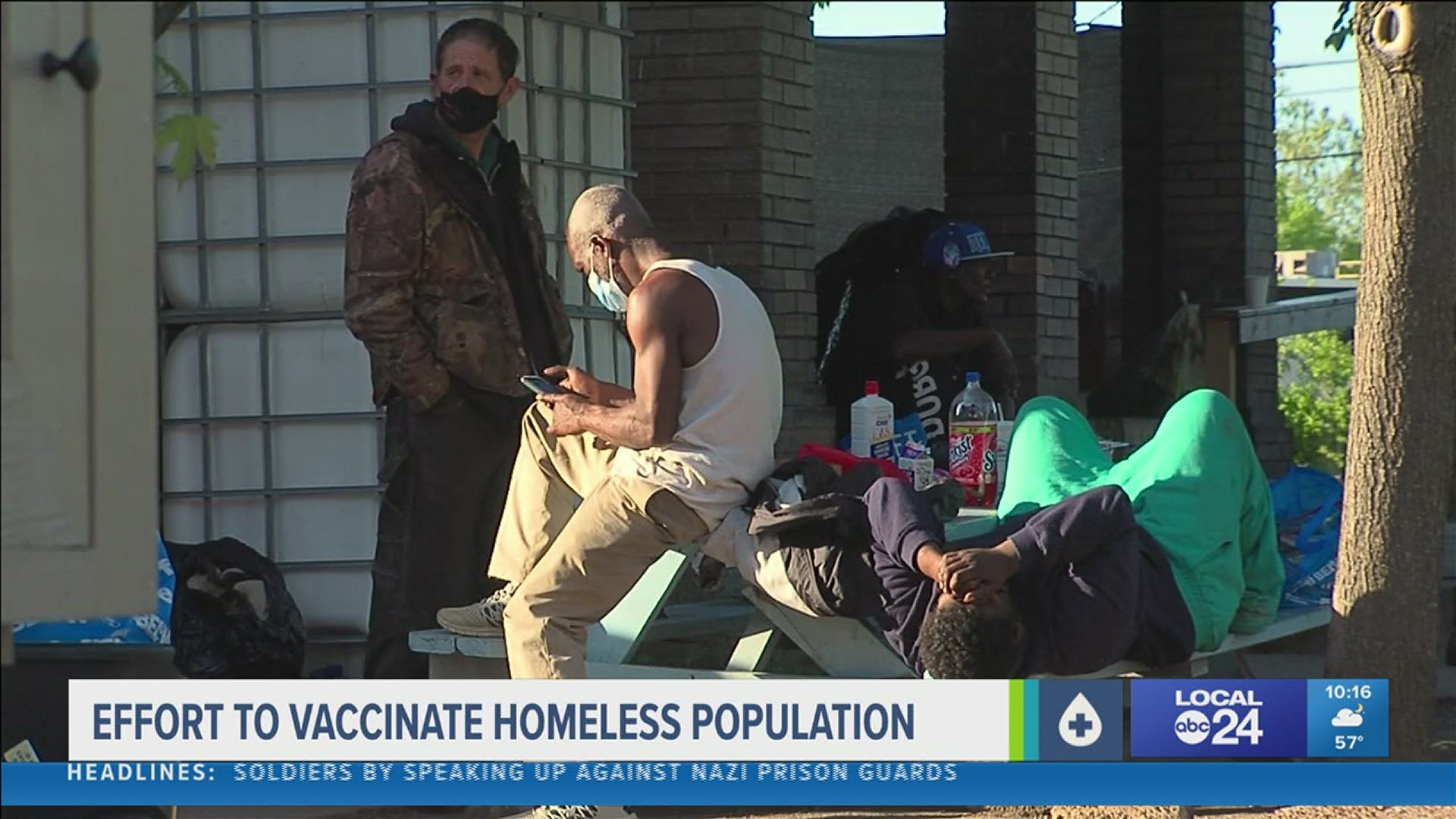 Efforts to make the vaccine accessible to the homeless are a top priority for City of Memphis.