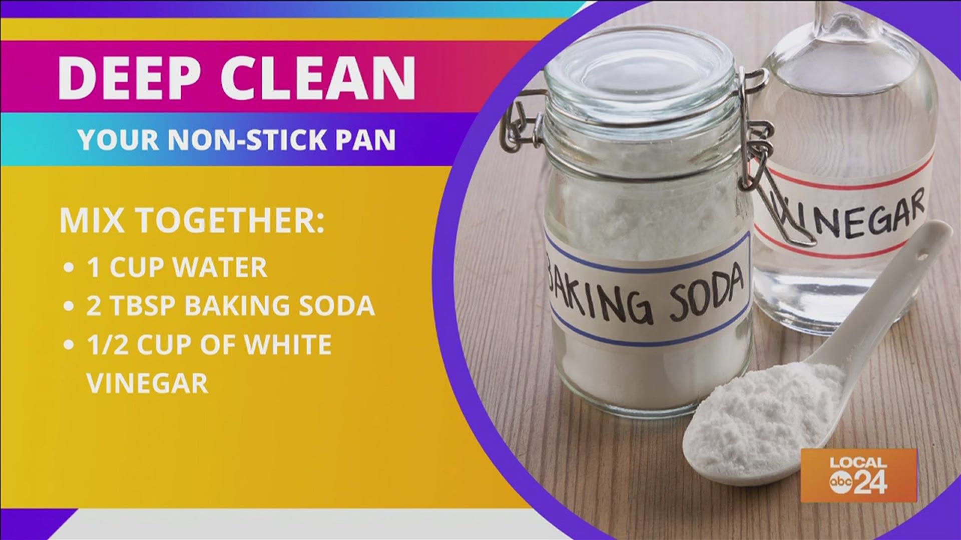 Don't let your precious non-stick pans go to waste! Check out this cleaning hack courtesy of Sydney Neely on "The Shortcut!"