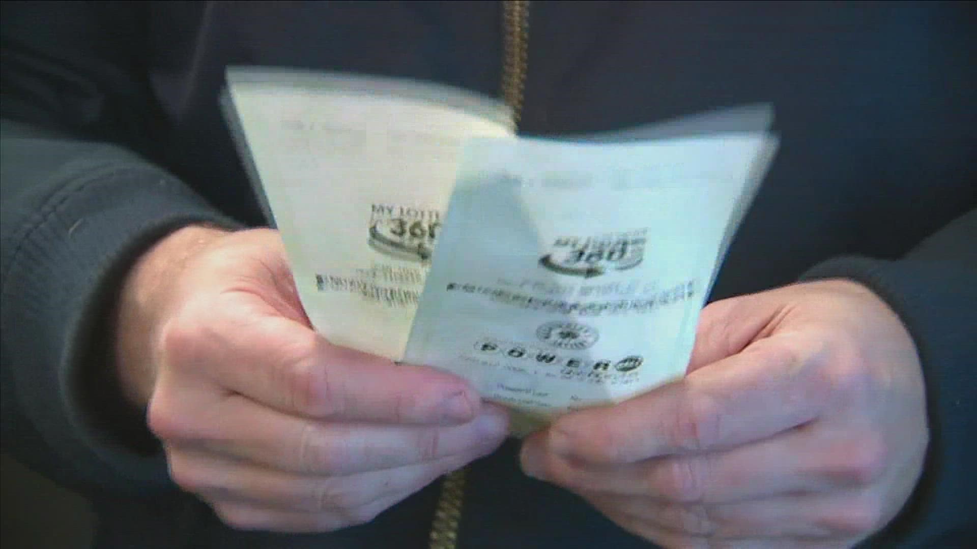 Lottery officials said the winning ticket was sold at Classic Mart on North Cleveland Street.