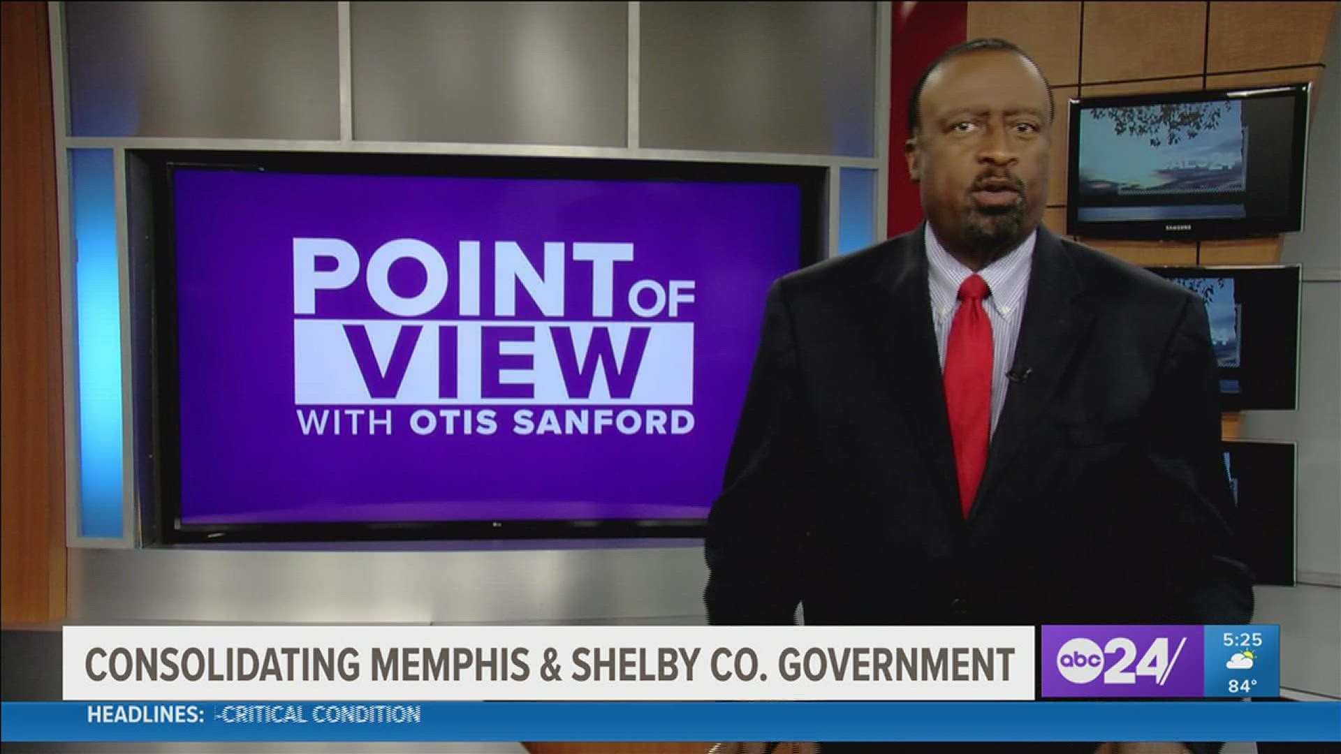 Political analyst and commentator Otis Sanford shared his point of view on the renewed efforts to consolidate Memphis and Shelby County governments.